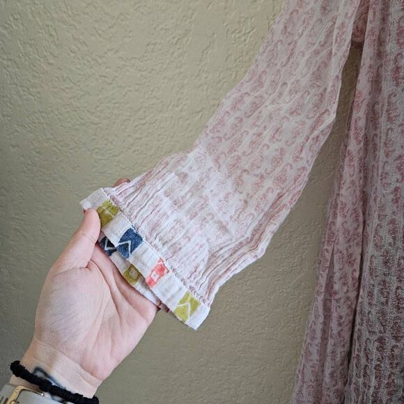 Roberta Roller Rabbit Cover-Up Tunic with Tassels - Picture 4 of 8